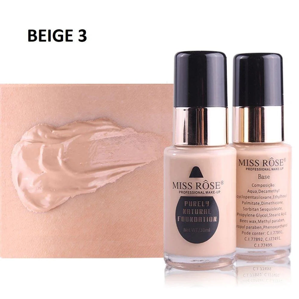 Miss Rose Purely Natural Liquid Foundation